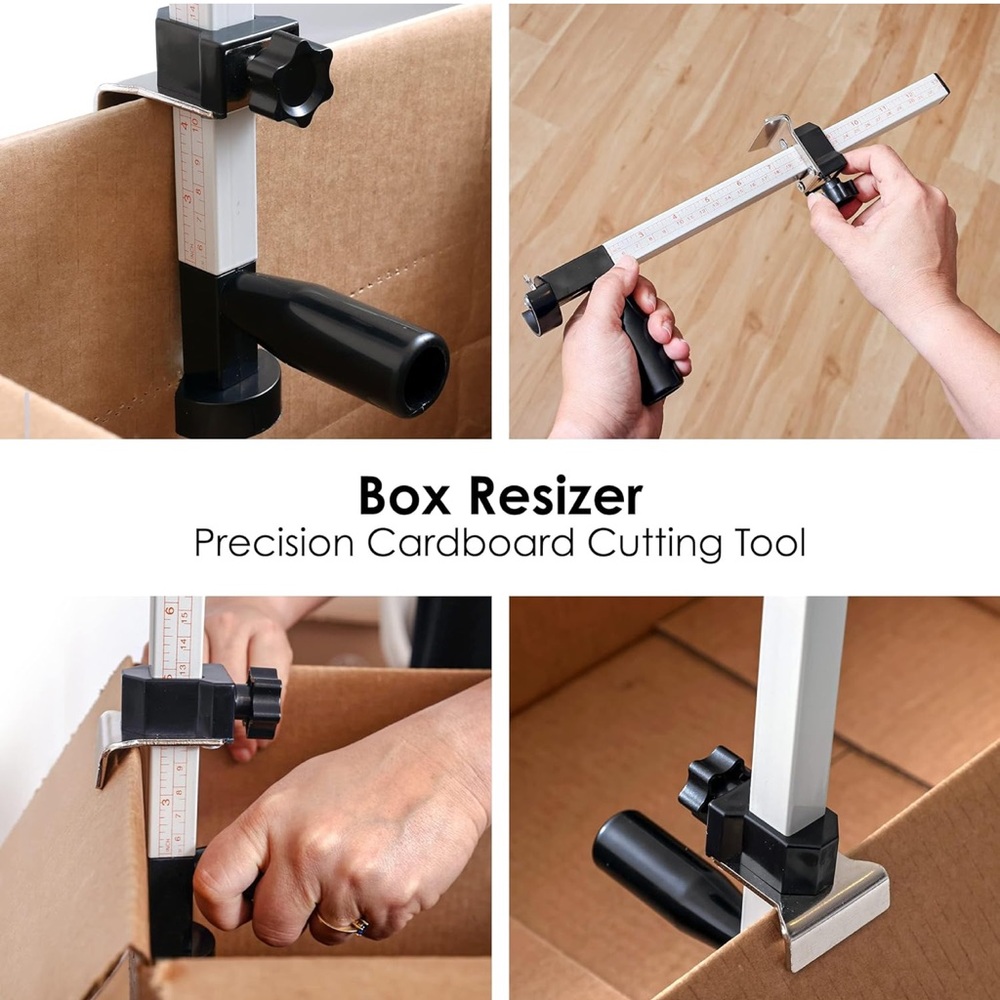 Box Resizer Tool with Scoring Wheel - Cardboard Box Reducer - Picture 5 of 9